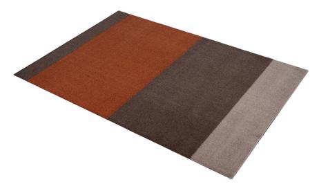 Tica Copenhagen Gulvmatte Stripes Terracotta-Brun 90x130 (424-101203)