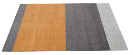 Tica Copenhagen Gulvmatte Stripes Dijon-Grå 90x130 (424-101204)