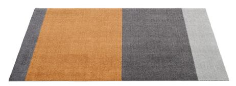 Tica Copenhagen Gulvmatte Stripes Dijon-Grå 67x120 (424-101192)