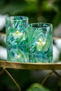 Magnor Glassverk Swirl Drikkeglass-Lykt Grønn 90mm