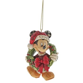 Disney Ornament Mikke Mus Krans (481-K2-A30355)
