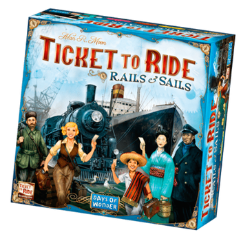 Asmodee Brettspill Ticket-To-Ride_Rails & Sails (617-DOW720926)