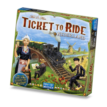 Asmodee Kartutvidelse Ticket-To-Ride Collection-4 Nederland (617-DOW720120)