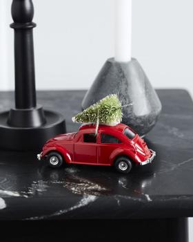 House Doctor Julebil Mini Rød 8.5cm (151-208251304)