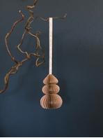 UND Ornament Snømann Rosa 8cm