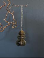 UND Ornament Papir Grønnglitter 8cm