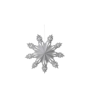 Broste Copenhagen Julestjerne Snowflake Sølv 30cm