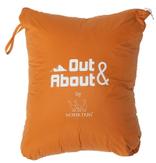 Norsk Dun Out&About Dunpledd Orange (479-114998)