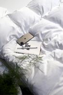 Turiform Bambus Sengesett Hvit