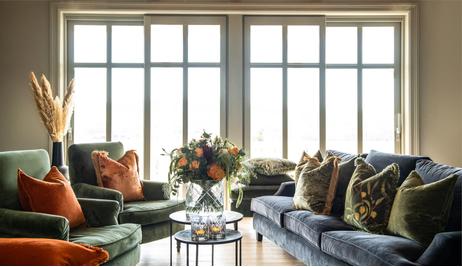 Rebell Putetrekk lin 40x60cm Cerci Leaf (479-114753)