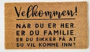Trend Design Dørmatte "Velkommen" (298-584013)