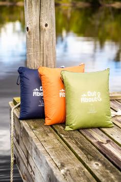 Norsk Dun Out&About Dunpledd Blå (479-114997)