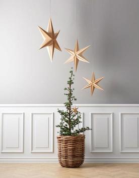 Villa Collection Julestjerne trefinér 65cm  (379-12337)