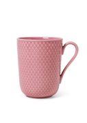 Lyngby Rhombe Color Kopp Rosa
