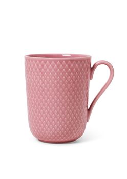 Lyngby Rhombe Color Kopp Rosa