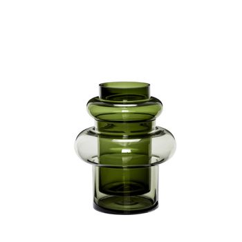 Hübsch Vase Grønn H22cm 2-i-1 (507-951401)