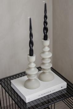 Coming Home Wave Lysestake Sand H26cm 