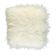 Natures Collection Pute Saueskinn 40x40cm OffWhite