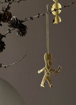 COOEE Ornament Musikant Brass 4-pk