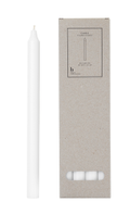 Broste Copenhagen Kronelys Pure-White 29cm 8stk
