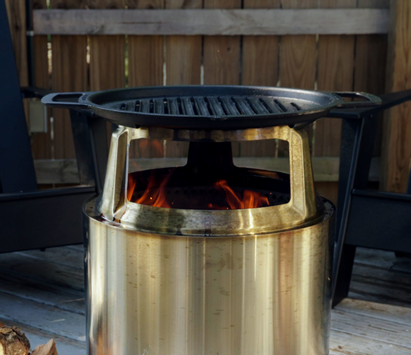 Solo Stove Bonfire Grilltopp og hub (584-1067)