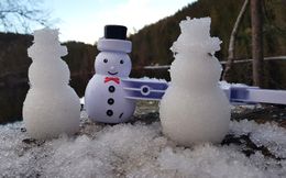 Mr. Snø Snøform Mini-Snømann