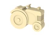 Blafre Matboks Traktor Lys Gul (170-7711)