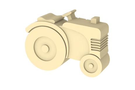 Blafre Matboks Traktor Lys Gul