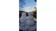 Snøform Snømann 20cm (654-SNOWMAN-RED)