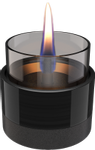 Tenderflame Rosie 8 Svart-Smoke 8x6cm (655-600169)