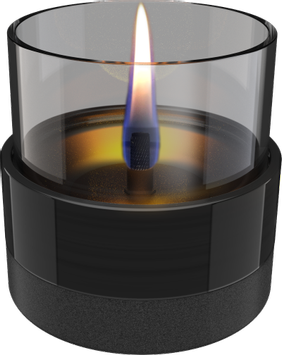 Tenderflame Rosie 10 Svart-Smoke 10x10cm (655-600170)