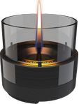 Tenderflame Rosie 14 Svart-Smoke 14x12cm (655-600171)