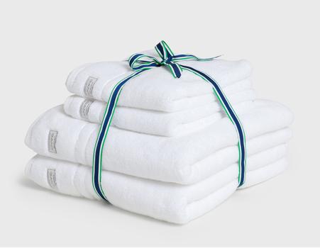 GANT Premium Håndklær Gavepakke Hvit 4pk (589-852007218-110-white)