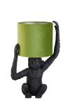 Light & Living Bordlampe Monkey Sort Oliven (273-1869512)