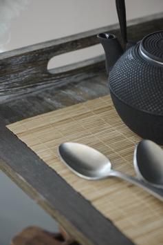 Ib Laursen Dekkebrikke Bambus Natur 1stk 30x44cm (171-1263-14)