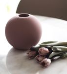 COOEE Ball Vase Cinder-Rose 20cm (389-HI-028-03-CR)