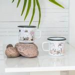 Mummi Emaljekopp På Stranden 3,7dl (489-1718-037-01)