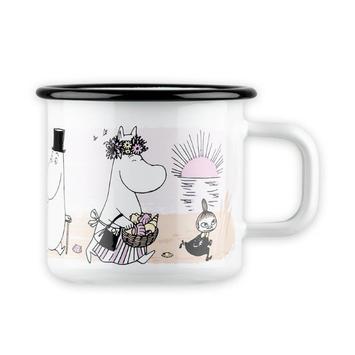 Mummi Emaljekopp På Stranden 3,7dl (489-1718-037-01)