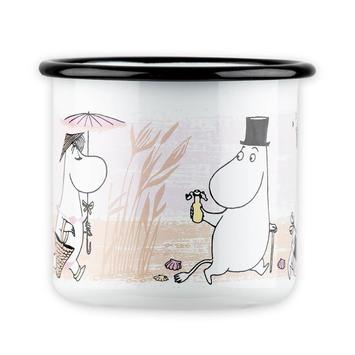 Mummi Emaljekopp På Stranden 3,7dl (489-1718-037-01)