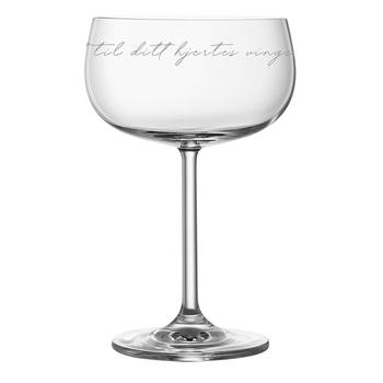 Lykketegning Champagneglass Lytt 35cl (655-46203398)
