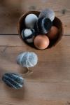 UND Easter Påske Ull Egg Rullestein 5stk (636-15500)