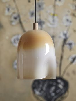 Magnor Glassverk Lampe Klem Pearl H28cm