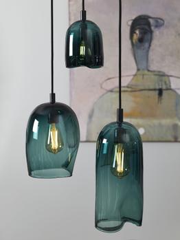 Magnor Glassverk Lampe Klem Lagune H18cm (655-300802)