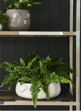 Riviera Maison Yorkville Blomsterkrukke Offwhite Ø30xH12 (443-493590)