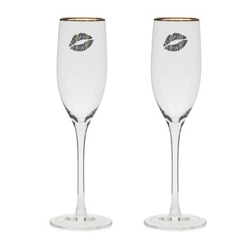 Riviera Maison Champagneglass Bobler Kisses 2stk