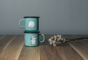 Mummi Emaljekopp Retro Mummitrollet 3,7dl (489-1701-037-11)