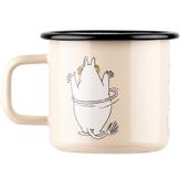 Mummi Emaljekopp Retro Snorkfrøken 3,7dl (489-1701-037-09)