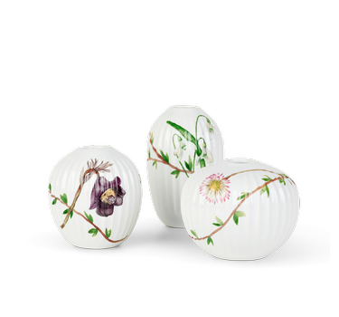 Kähler Hammershøi Spring Vase Miniature 3stk (521-693280)