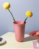 Lyngby Rhombe Color Vase Ø13, 5xH20_Rosa (521-201921)