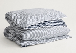 GANT Stripes&Checkes Dynetrekk Yankee-Blue Percale